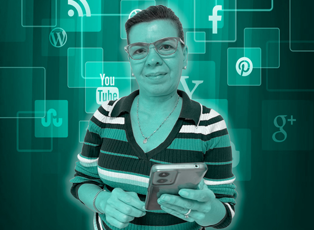 Persona trabajando